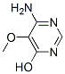 (7ci,8ci)-6-氨基-5-甲氧基-4-羟基嘧啶结构式_5193-97-5结构式