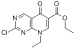 Ethyl 2-chloro-8-ethyl-5,8-dihydro-5-oxopyrido[2,3-d]pyrimuidine-6-carboxylate Structure,51940-33-1Structure