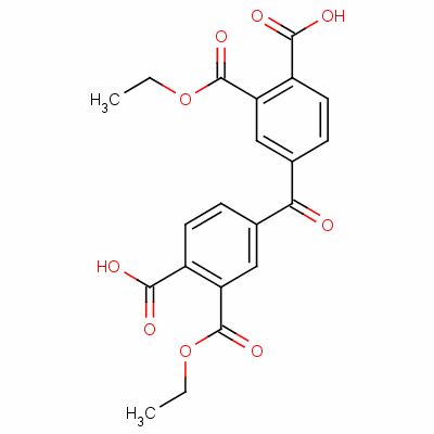 4-(4-Carboxy-3-ethoxycarbonylbenzoyl)-2-ethoxycarbonylbenzoic acid Structure,51986-91-5Structure