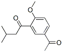 1-(5-乙酰基-2-甲氧基苯基)-3-甲基-1-丁酮结构式_51995-98-3结构式