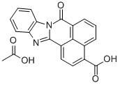 7-Oxo-7h-benzimidazo[2,1-a]benz[de]isoquinoline-3-carboxylic acid acetate Structure,52029-86-4Structure