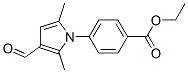 4-(3-Formyl-2,5-dimethyl-pyrrol-1-yl)-benzoic acid ethyl ester Structure,52034-37-4Structure