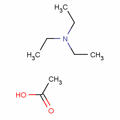 2.0M醋酸三乙胺结构式_5204-74-0结构式