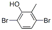 3,6-Dibromo-2-methylphenol Structure,52045-21-3Structure