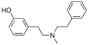 3-[2-[Methyl (2-phenylethyl )amino]ethyl ]phenol Structure,52059-51-5Structure