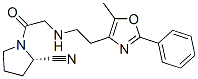 (2S)-1-{n-[2-(5-methyl-2-phenyl-1,3-oxazol-4-yl)ethyl ]glycyl }pyrrolidine-2-carbonitrile Structure,521266-46-6Structure