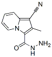 (9ci)-1-氰基-2-甲基-3-吲哚嗪羧酸肼结构式_521280-99-9结构式