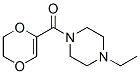 Piperazine,1-[(5,6-dihydro-1,4-dioxin-2-yl)carbonyl ]-4-ethyl-(9ci) Structure,521283-70-5Structure