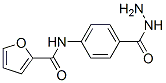 Benzoic acid,4-[(2-furanylcarbonyl)amino]-,hydrazide (9ci) Structure,521289-25-8Structure