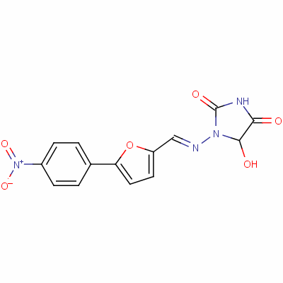 5-Hydroxydantrolene Structure,52130-25-3Structure