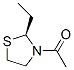 Thiazolidine, 3-acetyl-2-ethyl-, (2s)- (9ci) Structure,521317-00-0Structure