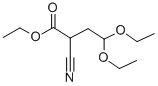 Ethyl 2,2-diethoxyethylcyanoacetate Structure,52133-67-2Structure