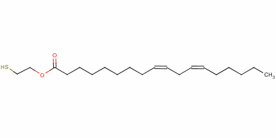 2-Mercaptoethyl (9z,12z)-octadeca-9,12-dienoate Structure,52147-29-2Structure