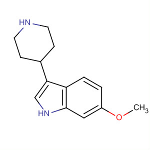 1H-indole,6-methoxy-3-(4-piperidinyl)- Structure,52157-78-5Structure