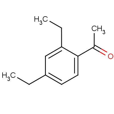 1-(2,4-Diethylphenyl)ethan-1-one Structure,52191-01-2Structure