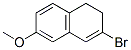 3-Bromo-6-methoxy-1,2-dihydronaphthalene Structure,521917-66-8Structure