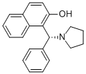 1-((R)-phenyl(pyrrolidin-1-yl)methyl)naphthalen-2-ol Structure,521960-29-2Structure