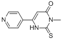 4(1H)-pyrimidinone, 2,3-dihydro-3-methyl-6-(4-pyridinyl)-2-thioxo- Structure,521969-43-7Structure