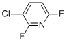 3-Chloro-2,6-difluoropyridine Structure,52208-56-7Structure