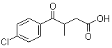 4-Chloro-beta-methyl-y-oxo-benzenebutanoic acid Structure,52240-25-2Structure