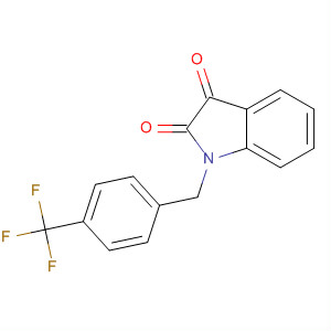 1-(4-Trifluoromethylbenzyl)isatin Structure,522612-12-0Structure