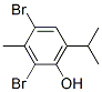 2,4-Dibromo-6-isopropyl-3-methylphenol Structure,52262-38-1Structure