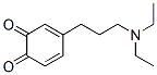 (9ci)-4-[3-(二乙基氨基)丙基]-3,5-环己二烯-1,2-二酮结构式_522633-39-2结构式