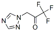 1,1,1-三氟-3-(1H-1,2,4-噻唑-1-基)-2-丙酮结构式_522634-27-1结构式