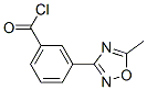 3-(5-Methyl-1,2,4-oxadiazol-3-yl)benzoyl chloride Structure,522646-39-5Structure