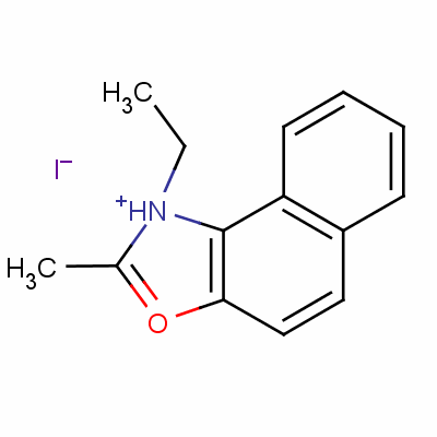 1-Ethyl-2-methylnaphtho[1,2-d][1,3]oxazol-1-ium iodide Structure,52299-73-7Structure