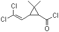 3-(2,2-Dichlorovinyl)-2,2-dimethylcyclopropanecarbonyl chloride Structure,52314-67-7Structure