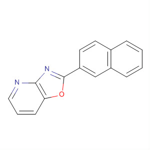 2-(2-萘)-噁唑并[4,5-b]吡啶结构式_52333-50-3结构式