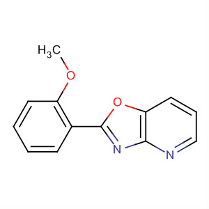 2-(2-Methoxyphenyl)-oxazolo[4,5-b]pyridine Structure,52333-62-7Structure