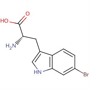 (S)-2-amino-3-(6-bromo-1h-indol-3-yl)propanoicacid Structure,52448-17-6Structure