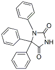 1,5,5-Triphenyl-2,4-imidazolidinedione Structure,52460-88-5Structure