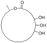 5,6,7-Trihydroxy-18-methyloxacyclooctadecan-2-one Structure,52461-08-2Structure