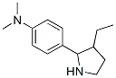 (9ci)-4-(3-乙基-2-吡咯烷)-N,N-二甲基苯胺结构式_524917-89-3结构式