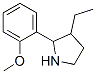 (9CI)-3-乙基-2-(2-甲氧基苯基)-吡咯烷结构式_524917-95-1结构式