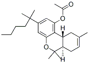 (6Ar)-3-(1,1-二甲基戊基)-6aβ,7,10,10aα-四氢-6,6,9-三甲基-6H-二苯并[b,d]吡喃-1-醇 乙酸酯结构式_52493-14-8结构式