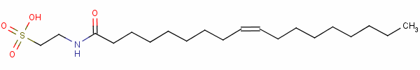 2-[(1-Oxo-9z-octadecenyl)amino]-ethanesulfonic acid Structure,52514-04-2Structure