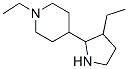 (9ci)-1-乙基-4-(3-乙基-2-吡咯烷)-哌啶结构式_525537-95-5结构式