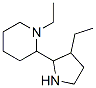 (9ci)-1-乙基-2-(3-乙基-2-吡咯烷)-哌啶结构式_525538-00-5结构式