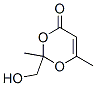 4H-1,3-dioxin-4-one,2-(hydroxymethyl)-2,6-dimethyl-(9ci) Structure,525600-93-5Structure