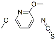 (9ci)-3-异硫代氰酰基-2,6-二甲氧基-吡啶结构式_52648-37-0结构式