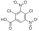 2,4-Dichloro-3,5-dinitrobenzoic acid Structure,52729-03-0Structure