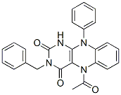 5-乙酰基-5,10-二氢-10-苯基-3-(苯基甲基)-苯并[g]蝶啶-2,4(1h,3h)-二酮结构式_52753-31-8结构式