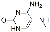 2(1H)-pyrimidinone, 4-amino-5-(methylamino)-(9ci) Structure,527673-46-7Structure