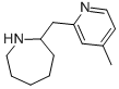 Hexahydro-2-[(4-methyl-2-pyridinyl)methyl ]-1h-azepine Structure,527674-24-4Structure