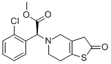 (As)-a-(2-氯苯基)-2,3,6,7-四氢-2-氧代-噻吩并[3,2-c]吡啶-5(4h)-乙酸甲酯结构式_527687-26-9结构式