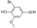 3-Bromo-4-hydroxy-5-methoxybenzonitrile Structure,52805-45-5Structure